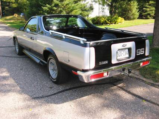 Illustration for article titled Choo-choo-choose a 1986 El Camino SS for $14,555!